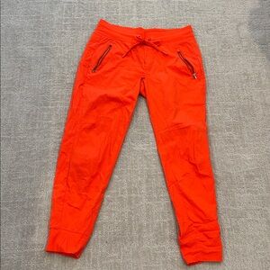 Athleta Bright Orange Active Jogger Pants